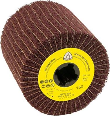  KLINGSPOR Schleifmopr&auml;der NCW 600, 110 x 100 x 19 mm, grain 80, 320246 Coarse