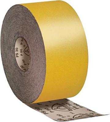 KLINGSPOR Rouleau papier corindon PS 30 D Ht. 115 x L. 50000 mm Gr 120 - 174091
