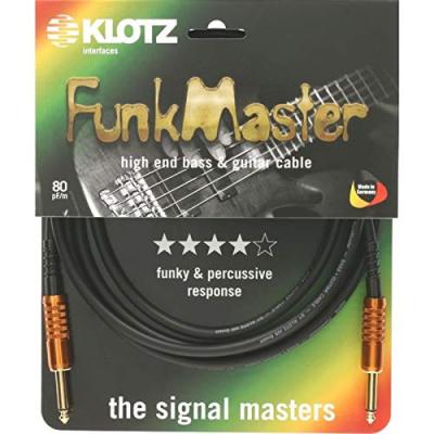 KLOTZ  Tm-0450 Funkmaster C&acirc;ble Instrument Tm Stevens 4,5 M&egrave;tres, Droit