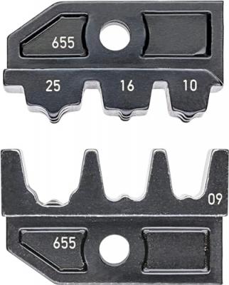 KNIPEX Matrices De Sertissage Embouts De C&acirc;ble Isol&eacute;s Ou Non 10 16 25mm&sup2;