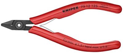 KNIPEX Pince Coupante &Eacute;lectro De C&ocirc;t&eacute; 125mm - Ressort Et Serre-fils - Pvc