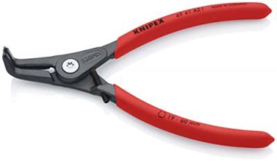 KNIPEX Pince Circlips Ext&eacute;rieurs R&eacute;glable Coud&eacute;e &Agrave; 90&deg; De 19 &Agrave; 60mm -165mm