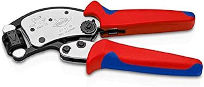KNIPEX Pince &Agrave; Sertir Embouts Automatique 014-10mm&sup2; T&ecirc;te Rotative