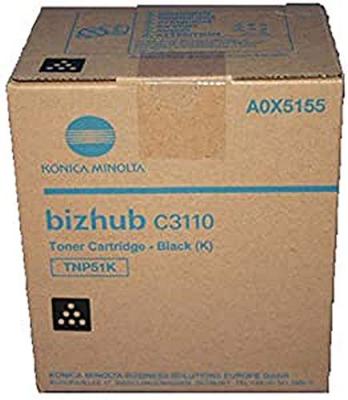 KONICA MINOLTA  TNP51K Toner Noir(e) Original A0X5155
