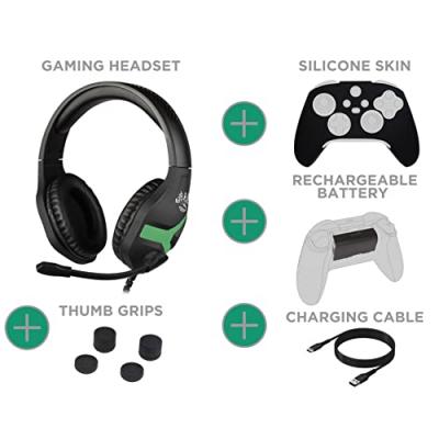 KONIX  mythics usb filaire microphone silicone gaming noir