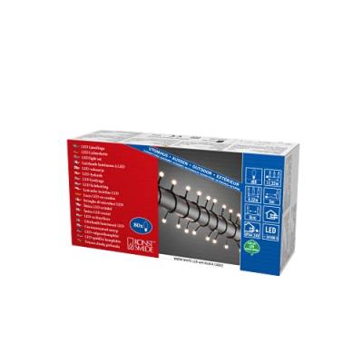 KONSTSMIDE Mini-Guirlande Led Ext&eacute;rieur 80 Lampes Blanc Chaud