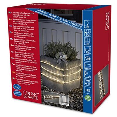KONSTSMIDE  Christmas Tube lumineux LED d'ext&eacute;rieur 6 m 96 lampes