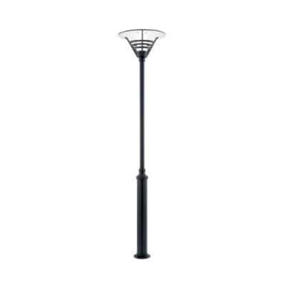 KONSTSMIDE Lampadaire d&acute;ext&eacute;rieur Gemini 517 noir