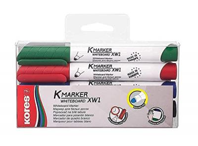 KORES Marqueur Pour Tableau Blanc Et Chevalet De Conf&eacute;rence