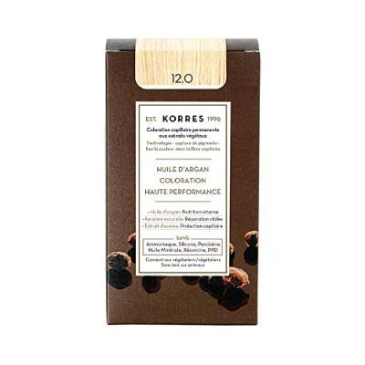 KORRES Coloration permanente huile d&acute;argan - Blond sp&eacute;cial 12.0 - 