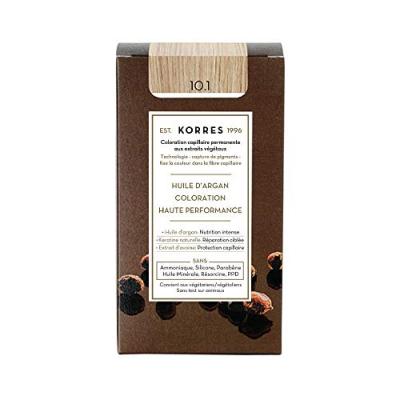 KORRES  Capillaire Coloration Permanente Blond Platine Cendr&eacute; 10.1