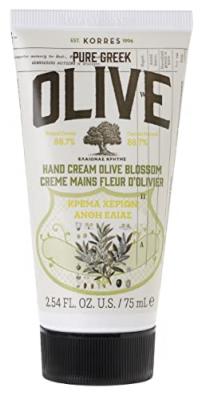 KORRES  Olive & Cr&egrave;me pour les mains &agrave; la fleur d'olivier 75 ml