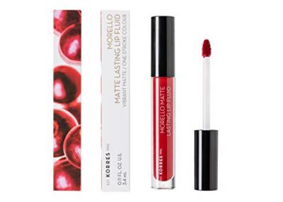 KORRES  Morello Matte Lasting Lip Fluid 59 Brick Red 3,4ml