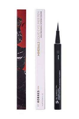 KORRES  MINERALS Crayon &agrave; eyeliner liquide &ndash; 01 noir, 1 ml