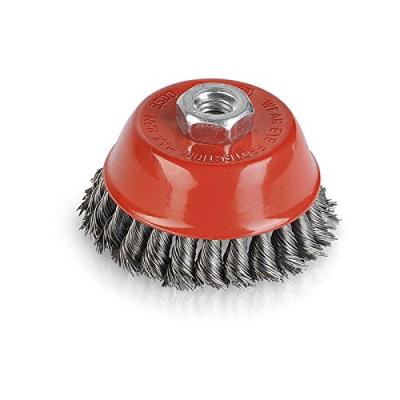 KREATOR  KRT150204 - Cepillo met&aacute;lico copa tr. m14 &oslash;90