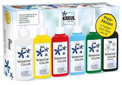KREUL Window color glas design aktions-set  42847