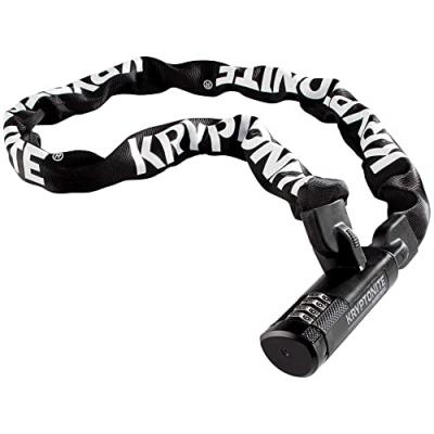 KRYPTONITE  Keeper 712 Combo I.C. - Antivol v&eacute;lo - 120cm blanc/noir