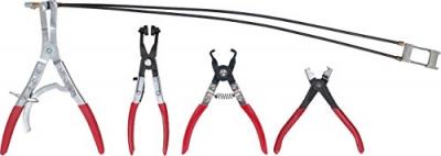 KS TOOLS  115.1104 - Jeu de 4 Pinces pour Colliers Auto Serrants