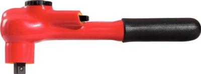KS TOOLS  cliquet r&eacute;versible 3/8'' avec rev&ecirc;tement isolant avec