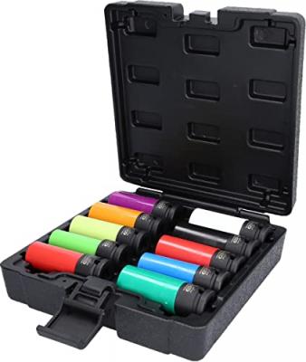 KSTOOLS Ks tools jeu de douilles &agrave; chocs 1/2"" sp&eacute;ciales pour jantes