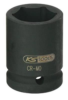 KS TOOLS  1 Douilles &agrave; chocs 6 pans, courtes, 1.7/16'' - 515.1893