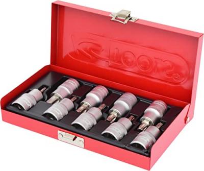 KSTOOLS Ks tools 1/2"" jeu de douilles tournevis torx, 9 pcs, t20-t60