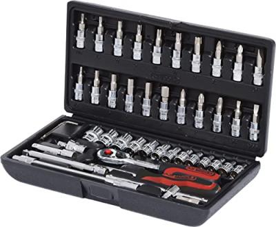 KS TOOLS  1/4"" chromeplus coffret de douilles, 46 pcs