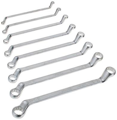 KS TOOLS  - Jeu de cl&eacute;s polygonales contre-coud&eacute;e 8 pi&egrave;ces - 920.0248