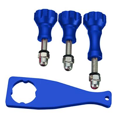 KSIX  BXGO25 Touche multi-fonction 3 vis et loop - Bleu