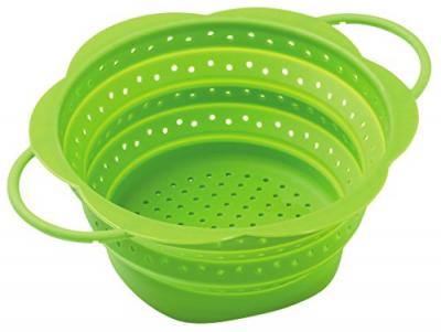 KUHN RIKON  23696 Passoire R&eacute;tractable Plastique Vert 23 cm
