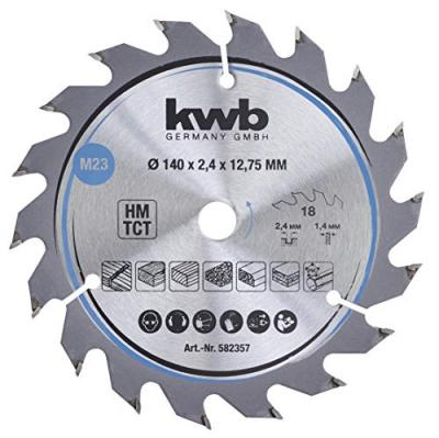 KWB Lame de scie circulaire HM Milieu &Oslash; 140x12.75 Z18