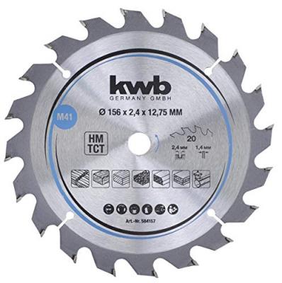 KWB Lame de scie circulaire HM Moyen &Oslash; 156x12.75 Z20
