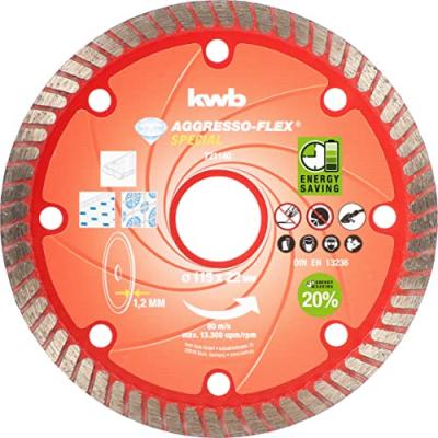 KWB  AGGRESSO-FLEX&reg; Disques &agrave; tron&ccedil;onner fins DIAMANT, &oslash; 115 mm - 721140