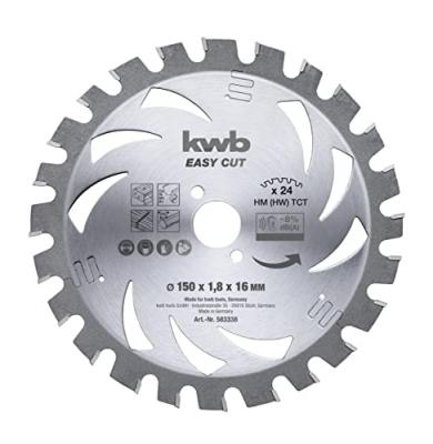 KWB  Scie circulaire &agrave; coupe fine EASY CUT, en carbure, &oslash; 150 x 16 mm - 583338