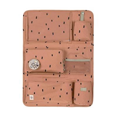 LASSIG Organiseur de voiture Happy Prints caramel