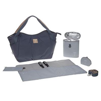 LASSIG L&auml;ssig sac &agrave; langer green label twin bag triangle navy EYTR513-NV