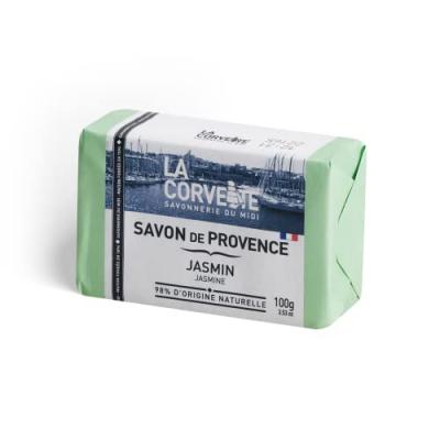 LA CORVETTE Savon De Provence Parfum&eacute; Au Jasmin Et Sans Paraben 100g