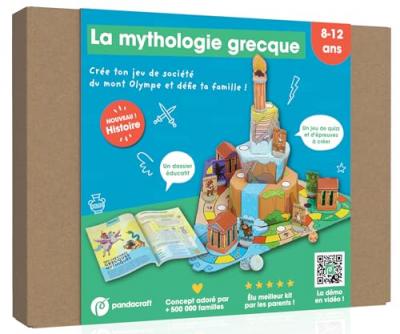 PANDACRAFT La mythologie grecque - Kit ludo-&eacute;ducatif 8-12 ans 