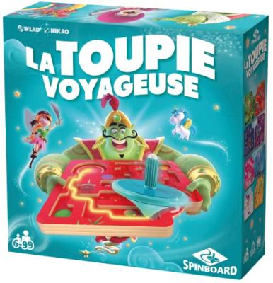 BUZZY GAMES Jeu d&rsquo;ambiance  La Toupie Voyageuse