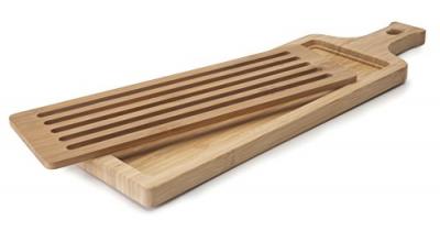 LACOR  60495&nbsp;&ndash;&nbsp;Planche Coupe Pain Bambou, Couleur Bois