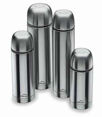 LACOR  62444 bouteille isotherme cylindrique 1,00 l inox 18 / 10