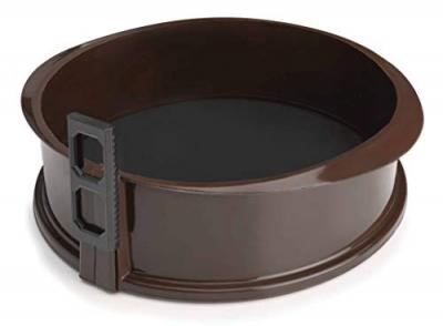 LACOR Moule rond 25 cm en silicone avec fond amovible 
