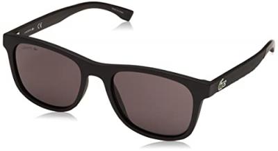 LACOSTE Lunettes de soleil  L884s col. 001 Hommes Carr&eacute; Noir