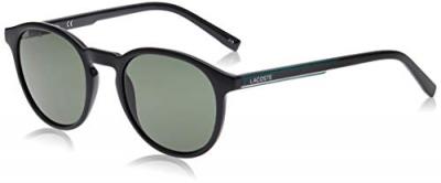 LACOSTE  Lunettes de soleil 'L916S' noir / vert fonc&eacute;