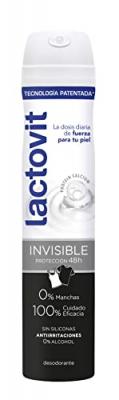 LACTOVIT Spray d&eacute;odorant invisible antimanchas  (200 ml)