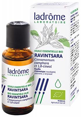 LADROME Ladr&ocirc;me Huile Essentielle Ravintsara Bio, 30 ml