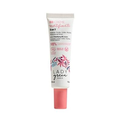 LADY GREEN BB Cr&egrave;me Perfectrice 5 en 1 teint claire 