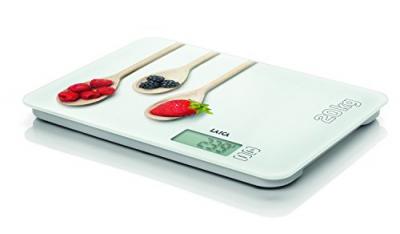 LAICA  Balance de cuisine &eacute;lectronique 20 kg blanc/rouge