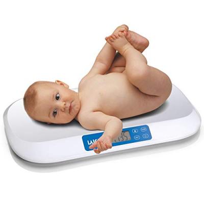 LAICA  LA288 P&egrave;se-b&eacute;b&eacute; &eacute;lectronique Bluetooth Blanc