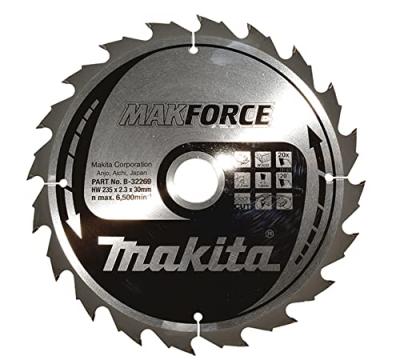 MAKITA Lame carbure MAKFORCE &Oslash;235 mm 20D pour bois -  B-32269